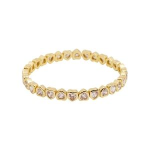 LoveShackFancy Erin Wachs Small Heart Stretch Bracelet